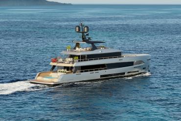 Construction of the First Sirena 42M Superyacht - photo